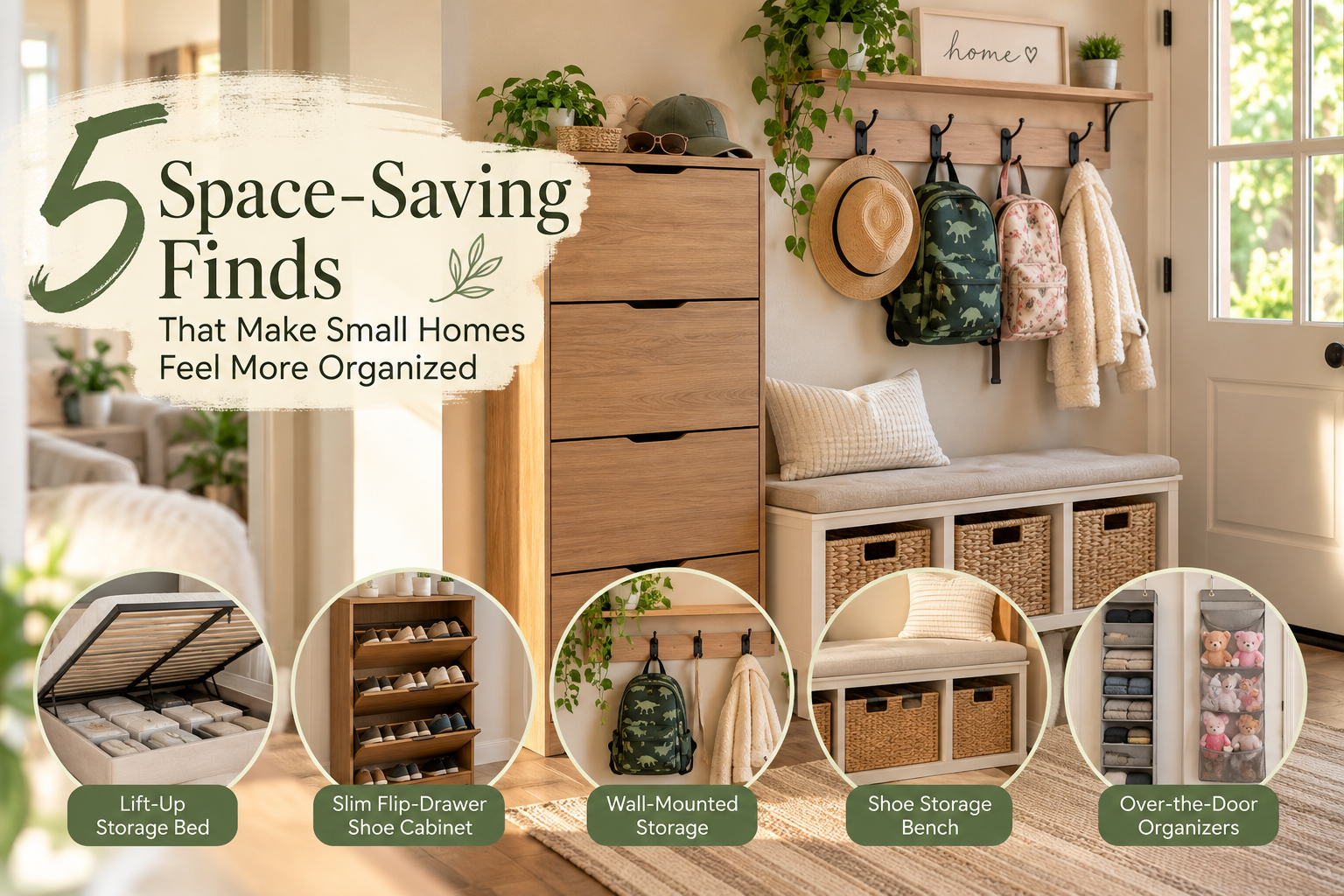 5 Space-Saving Finds That Make Small Homes Feel More Organized